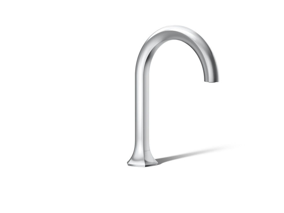 KOHLER K-27016 Occasion Deck-mount bath spout with Cane design, polished chrome