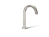 KOHLER K-27016 Occasion Deck-mount bath spout with Cane design, vibrant polished nickel