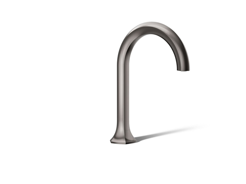 KOHLER K-27016 Occasion Deck-mount bath spout with Cane design, vibrant titanium