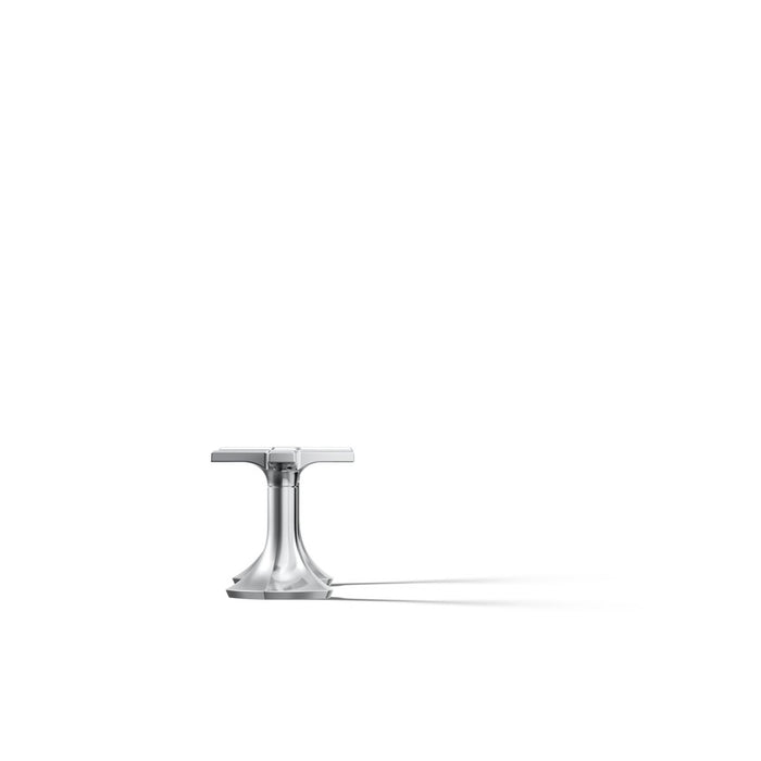 KOHLER K-27018-3 Occasion Deck-mount bath faucet handles with Cross design, polished chrome - view 5