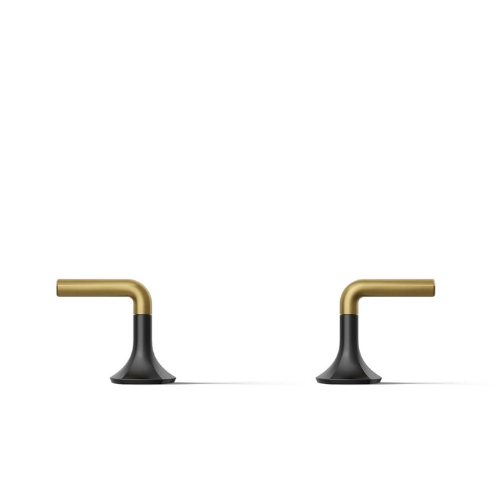 KOHLER K-27018-4 Occasion Deck-mount bath faucet handles with Lever design