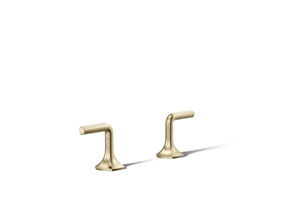 KOHLER K-27018-4 Occasion Deck-mount bath faucet handles with Lever design