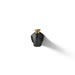 KOHLER K-27023 Occasion Wall-mount bath spout with Straight design and diverter, matte black with brushed moderne brass -...