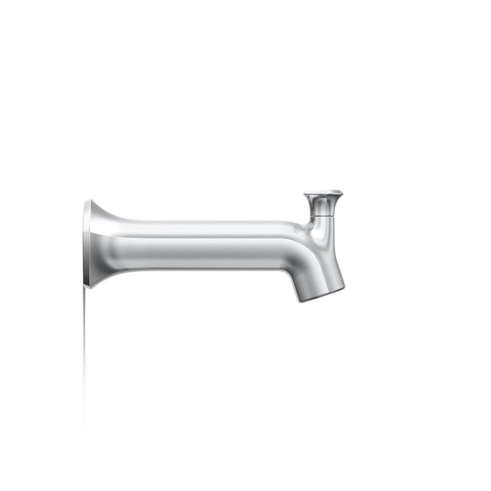 KOHLER K-27023 Occasion Wall-mount bath spout with Straight design and diverter, polished chrome - view 2