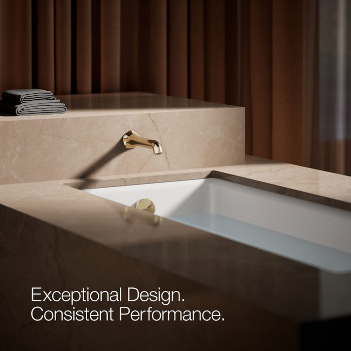 KOHLER K-27024 Occasion Wall-mount bath spout with Straight design, 8"