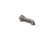 KOHLER K-27024 Occasion Wall-mount bath spout with Straight design, 8", vibrant titanium