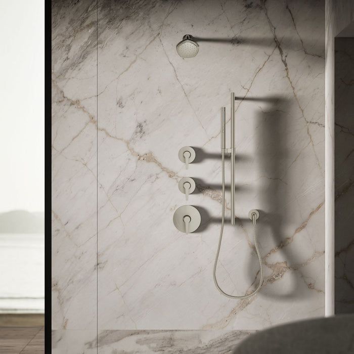 KOHLER K-27050 Occasion Single-function showerhead, 2.5 gpm, vibrant brushed nickel - view 3