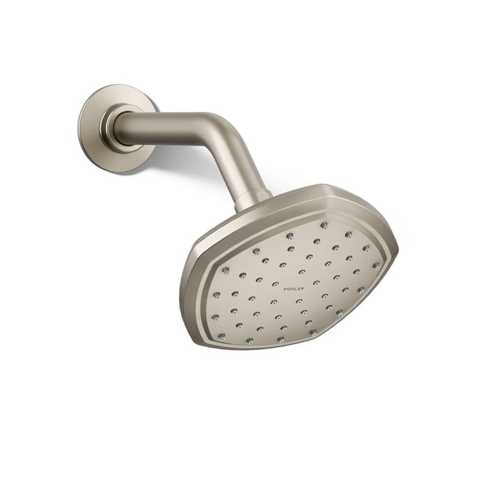 KOHLER K-27050 Occasion Single-function showerhead, 2.5 gpm, vibrant brushed nickel - view 4