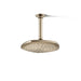 KOHLER K-27051-G Occasion 8" single-function rainhead, 1.75 gpm, vibrant brushed bronze - view 3