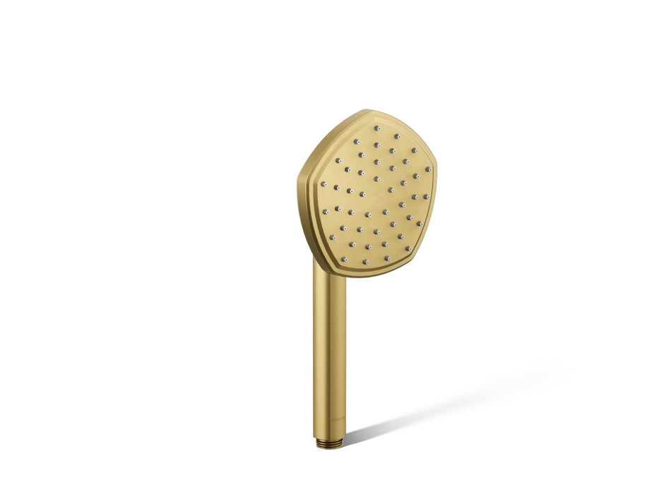 KOHLER K-27052 Occasion Single-function handshower, 2.5 gpm, vibrant brushed moderne brass