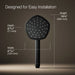 KOHLER K-27052-G Occasion Single-function handshower, 1.75 gpm, matte black - view 2