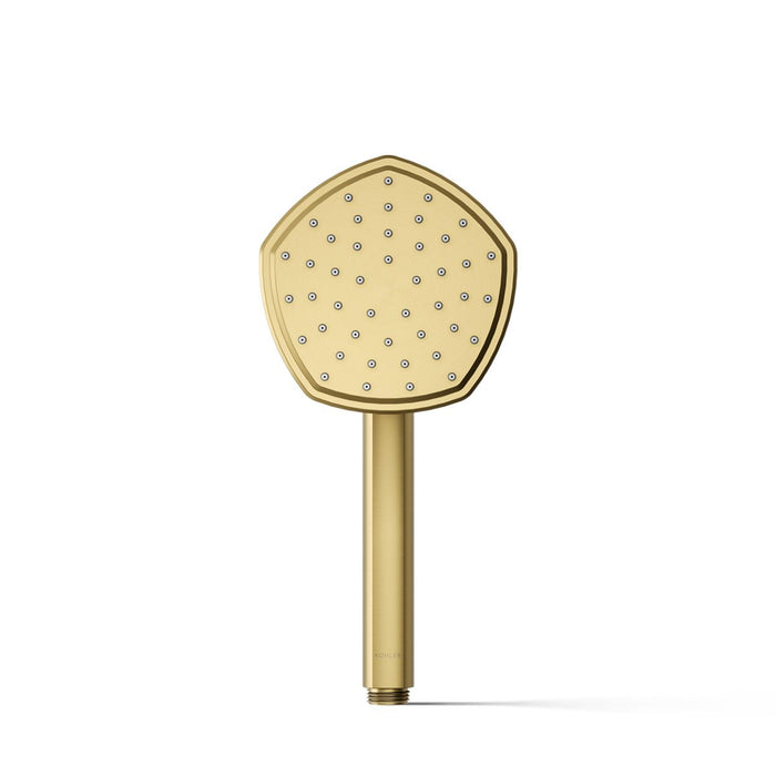 KOHLER K-27052-G Occasion Single-function handshower, 1.75 gpm, vibrant brushed moderne brass - view 3