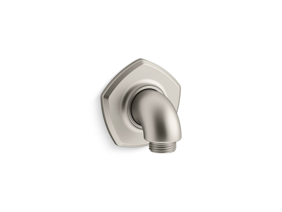 KOHLER K-27053 Occasion Wall-mount supply elbow, vibrant brushed nickel