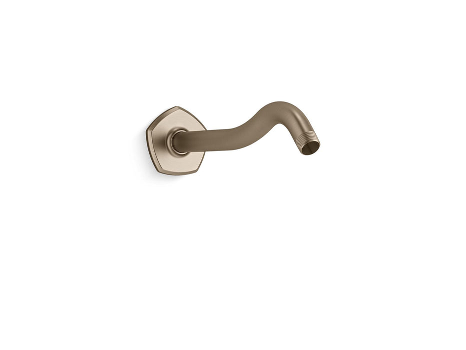 KOHLER K-27054 Occasion Shower arm and flange, vibrant brushed bronze