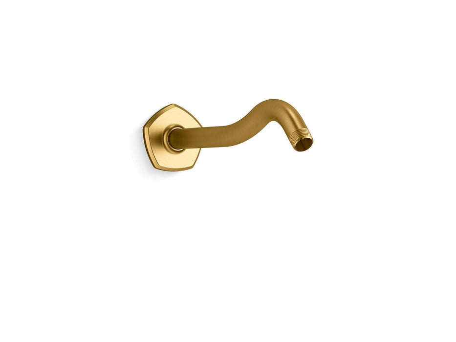 KOHLER K-27054 Occasion Shower arm and flange, vibrant brushed moderne brass