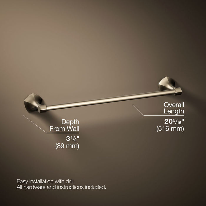 KOHLER K-27060 Occasion 18" towel bar