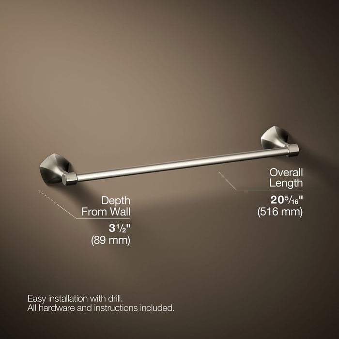 KOHLER K-27060 Occasion 18" towel bar