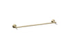 KOHLER K-27061 Occasion 24" towel bar, vibrant french gold