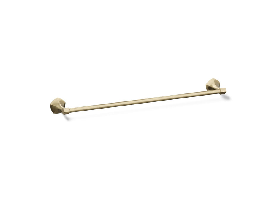KOHLER K-27061 Occasion 24" towel bar, vibrant french gold