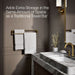 KOHLER K-27062 Occasion 24" double towel bar, vibrant brushed moderne brass - view 5