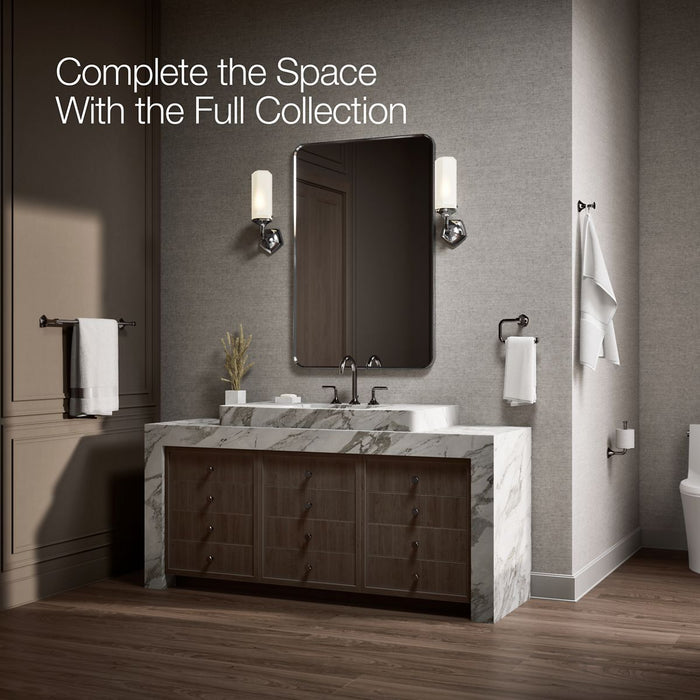 KOHLER K-27064 Occasion Vertical toilet paper holder