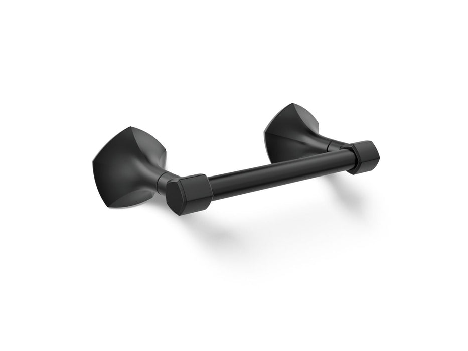 KOHLER K-27065 Occasion Pivoting toilet paper holder, matte black