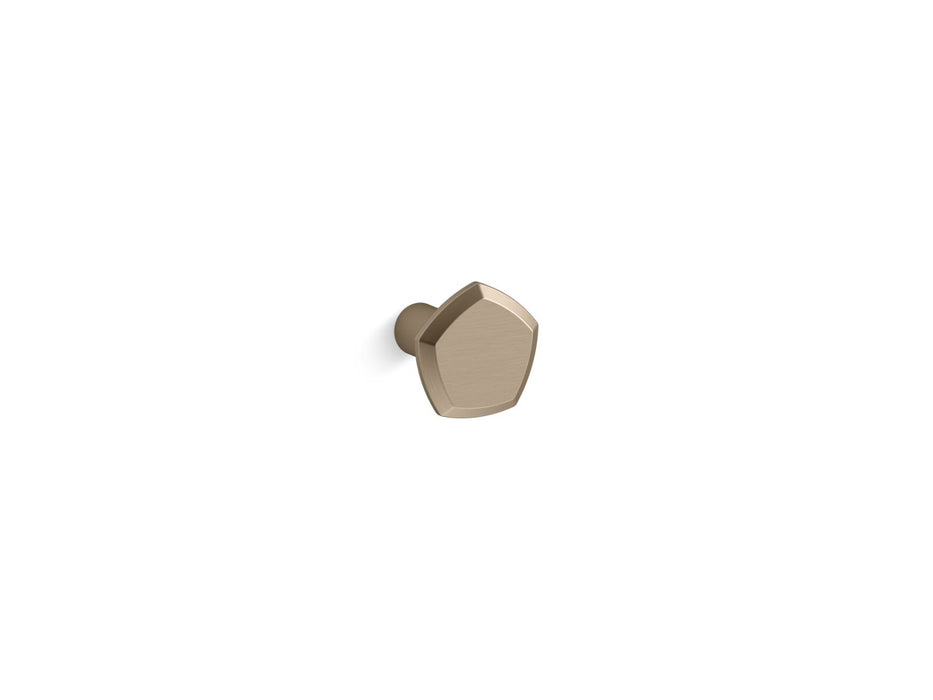 KOHLER K-27074 Occasion Cabinet knob, vibrant brushed bronze