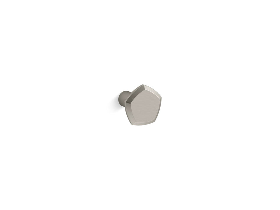 KOHLER K-27074 Occasion Cabinet knob, vibrant brushed nickel