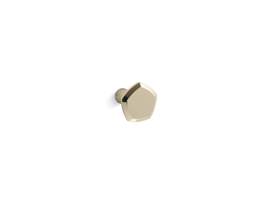KOHLER K-27074 Occasion Cabinet knob, vibrant french gold