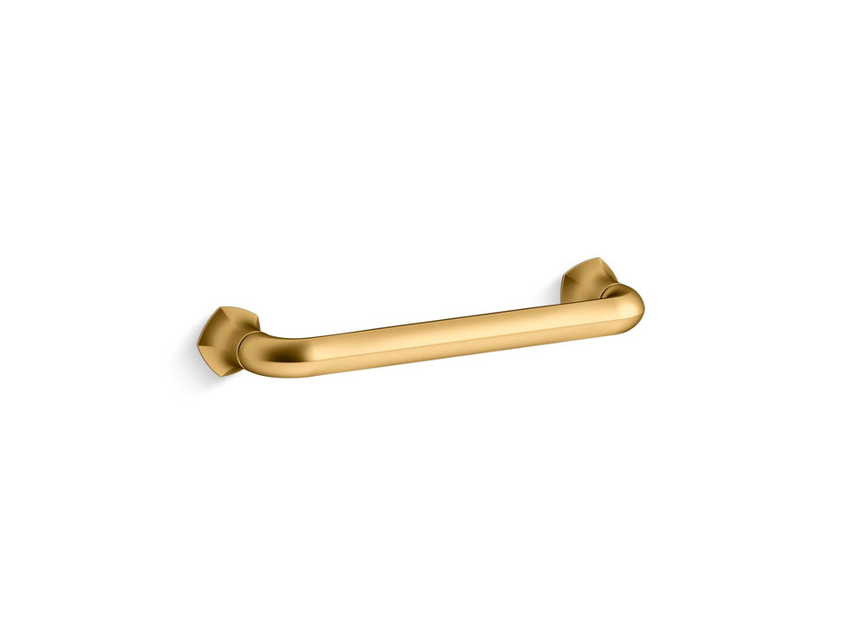 KOHLER K-27076 Occasion 5" cabinet pull, vibrant brushed moderne brass