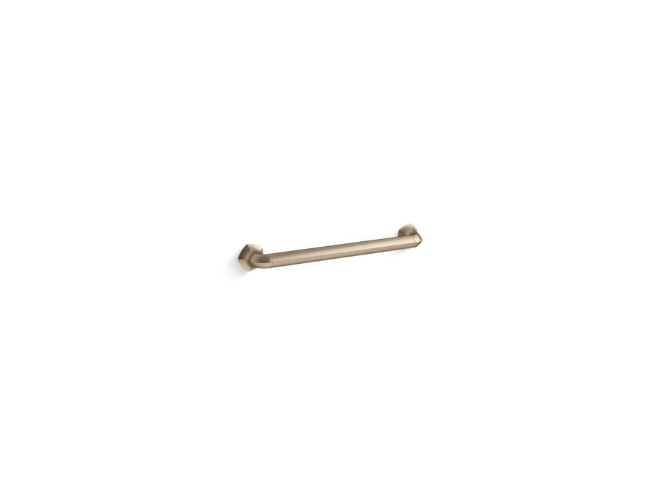 KOHLER K-27080 Occasion 18" grab bar, vibrant brushed bronze