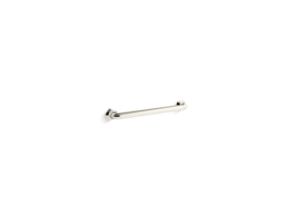 KOHLER K-27080 Occasion 18" grab bar, vibrant polished nickel