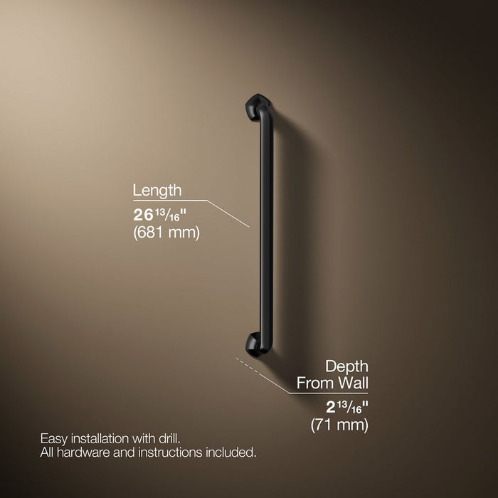 3/4 view of product with dimensions