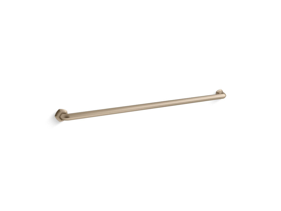 KOHLER K-27083 Occasion 42" grab bar, vibrant brushed bronze