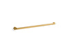 KOHLER K-27083 Occasion 42" grab bar, vibrant brushed moderne brass