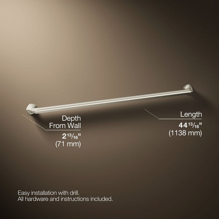 3/4 view of product with dimensions