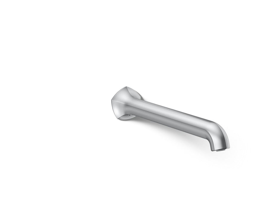 KOHLER K-27115 Occasion Wall-mount bath spout with Straight design, 12", polished chrome