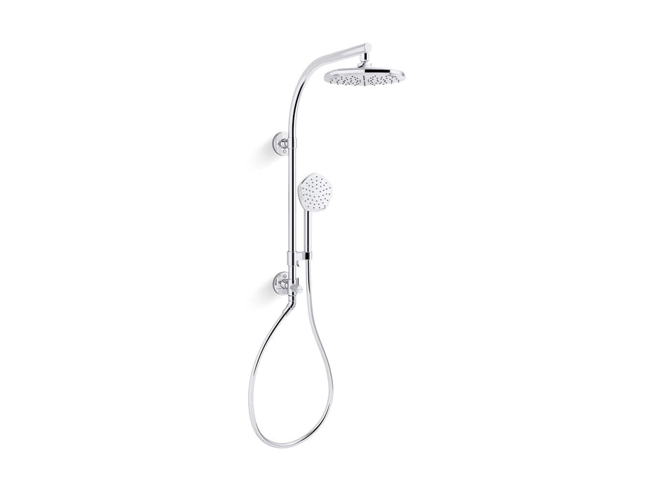 KOHLER K-27118-G Occasion HydroRail-R shower column kit, 1.75 gpm, polished chrome