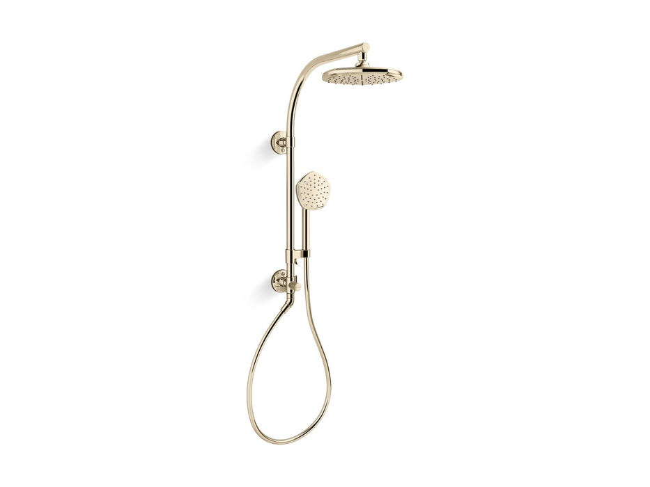 KOHLER K-27118-G Occasion HydroRail-R shower column kit, 1.75 gpm, vibrant french gold