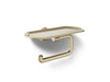 KOHLER K-27128 Occasion Toilet paper holder with tray, vibrant french gold