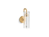 KOHLER K-27262-SC01 Purist One-light sconce, brushed moderne brass