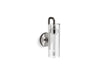 KOHLER K-27262-SC01 Purist One-light sconce, titanium