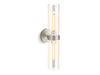 KOHLER K-27263-SC02 Purist Two-light sconce, brushed nickel - view 2