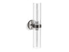 KOHLER K-27263-SC02 Purist Two-light sconce, titanium