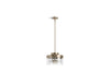 KOHLER K-27265-PE02 Purist 12-1/2" pendant, brushed bronze
