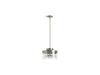 KOHLER K-27265-PE02 Purist 12-1/2" pendant, brushed nickel
