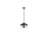 KOHLER K-27265-PE02 Purist 12-1/2" pendant, matte black - view 2