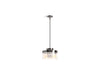 KOHLER K-27265-PE02 Purist 12-1/2" pendant, titanium - view 2