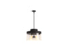 KOHLER K-27266-PE04 Purist 18" pendant, matte black - view 2
