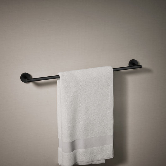 KOHLER K-27287 Elate 24" towel bar, matte black - view 3
